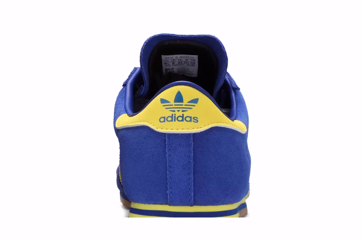 adidas Zurro SPZL Bold Blue Yellow, view 8
