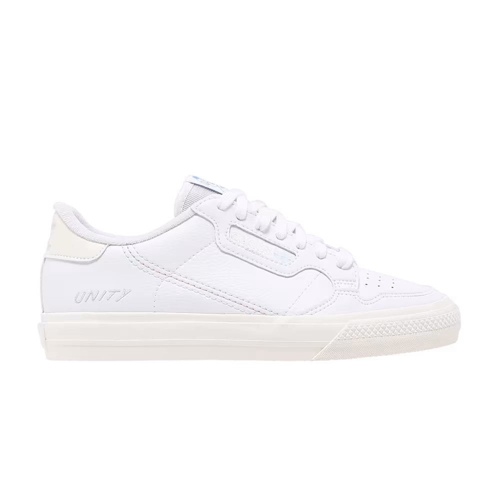 Unity x adidas Continental Vulc Cloud White