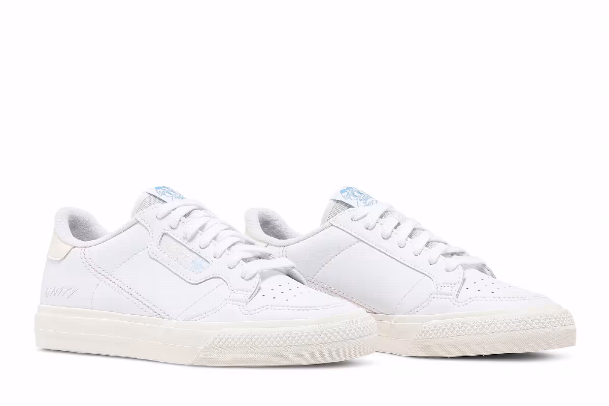 Unity x adidas Continental Vulc Cloud White, view 9