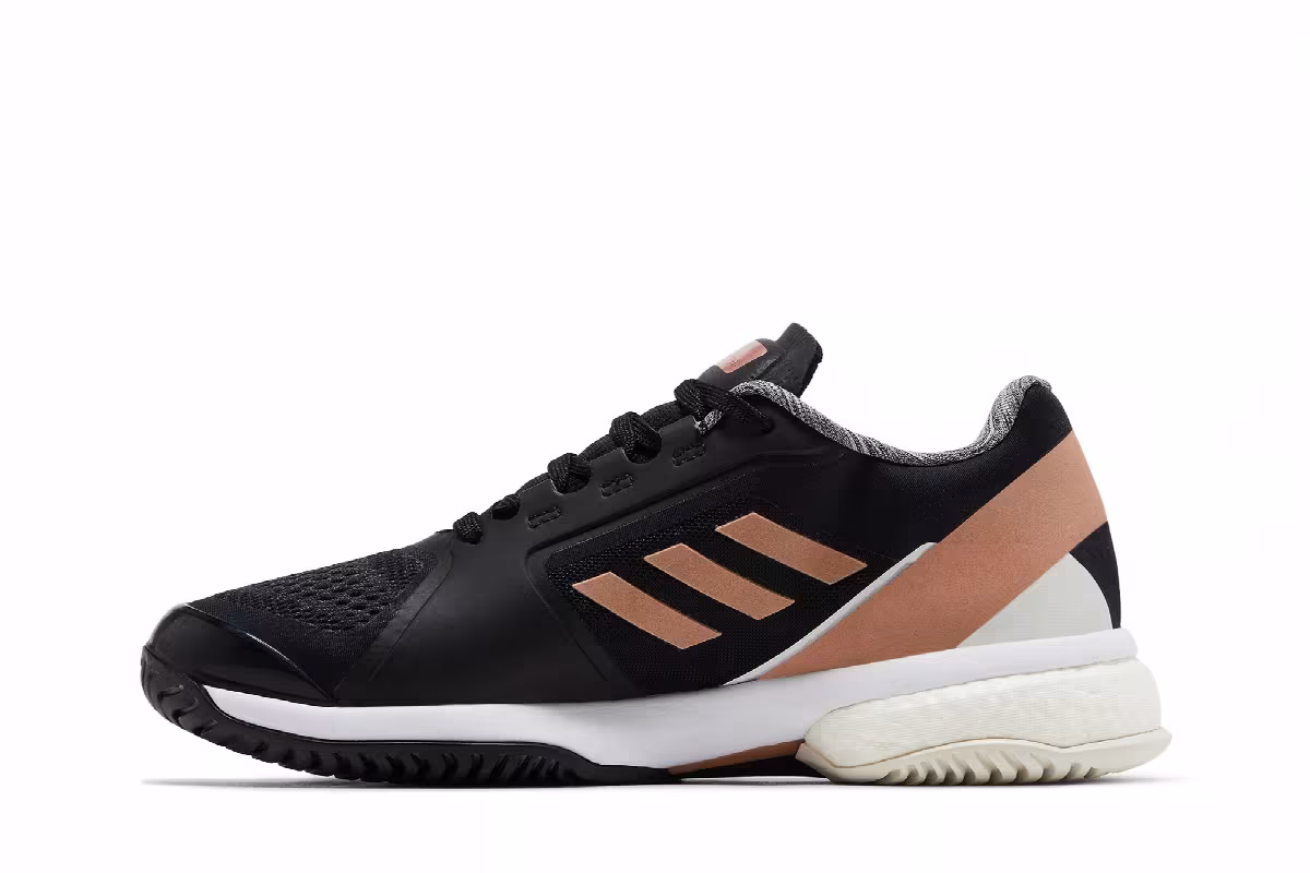 Stella McCartney x adidas Women's Barricade Boost Black Copper Metallic, view 4