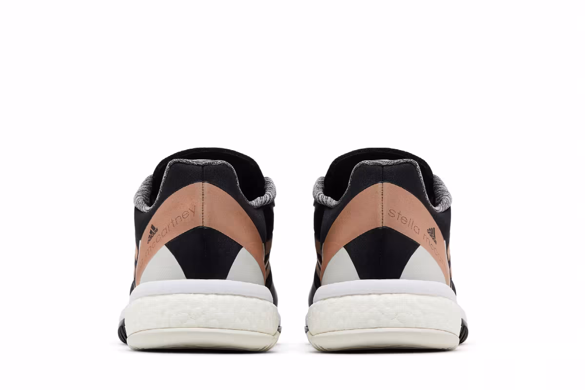 Stella McCartney x adidas Women's Barricade Boost Black Copper Metallic, view 7