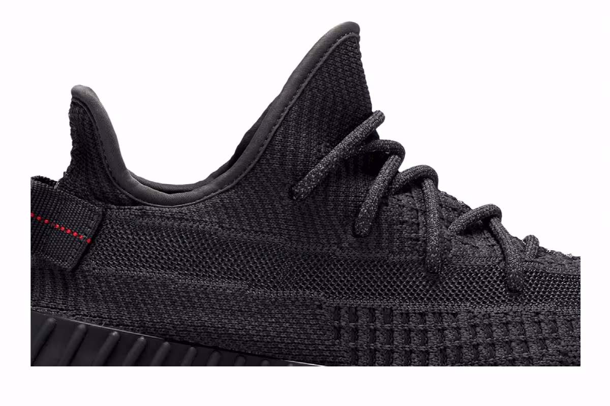 adidas Yeezy Boost 350 V2 Black Non-Reflective, view 3