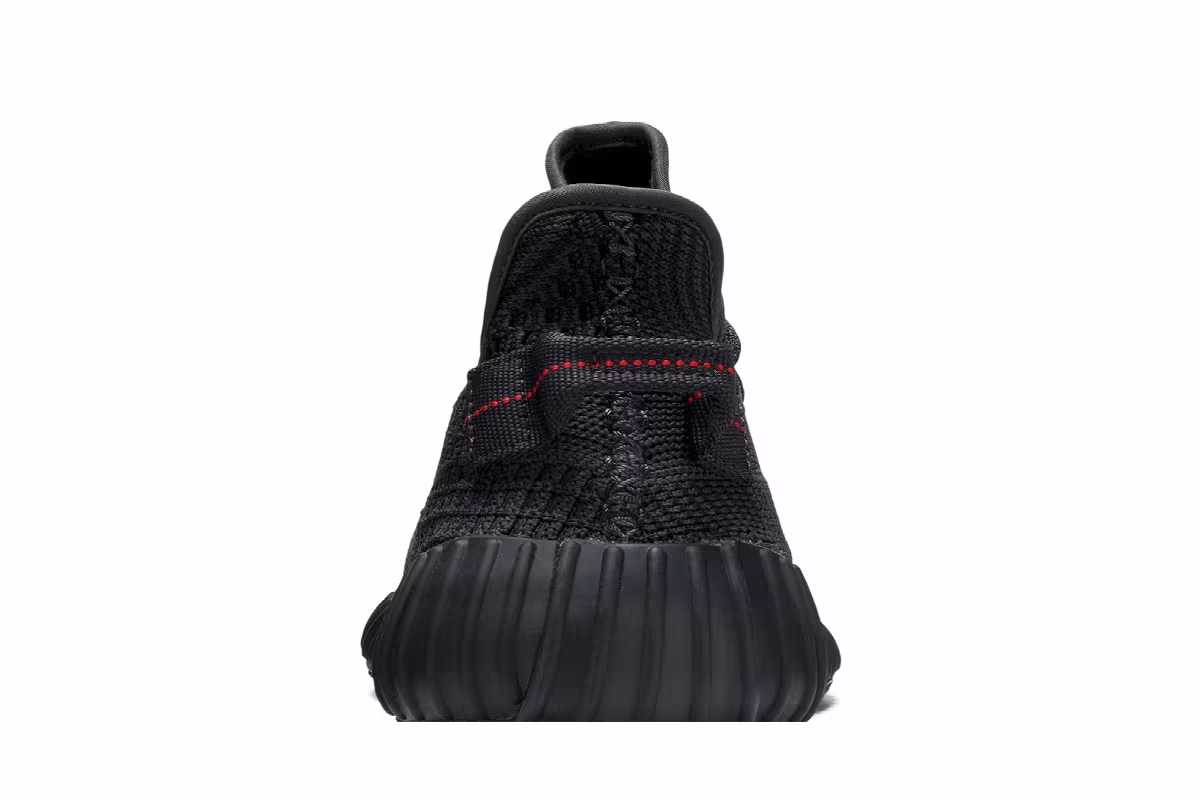 adidas Yeezy Boost 350 V2 Black Non-Reflective, view 8