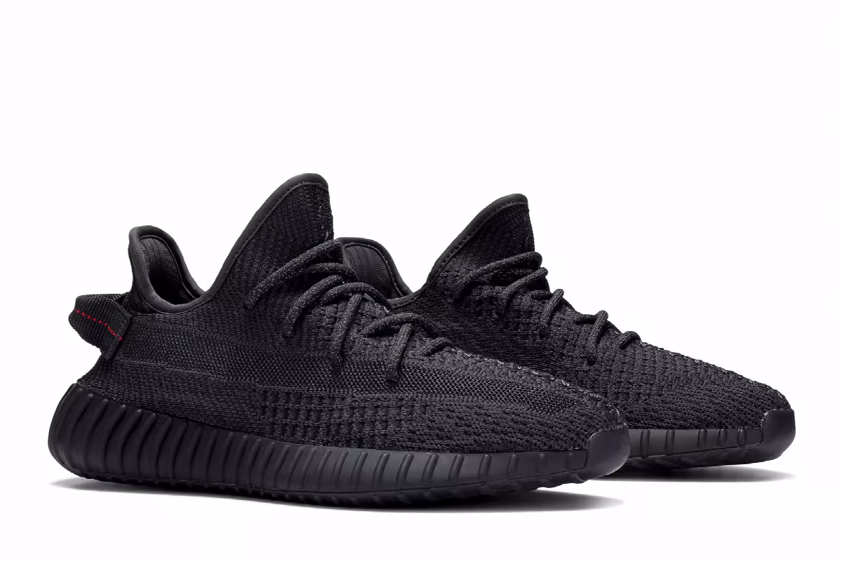 adidas Yeezy Boost 350 V2 Black Reflective, view 9