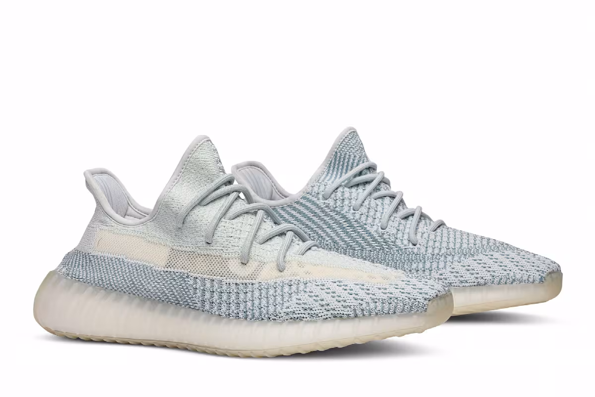 adidas Yeezy Boost 350 V2 Cloud White Non-Reflective, view 9
