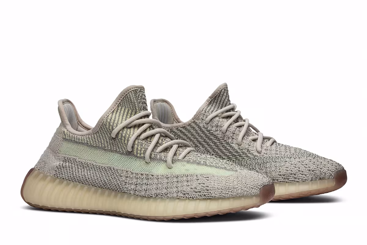 adidas Yeezy Boost 350 V2 Citrin Reflective, view 9
