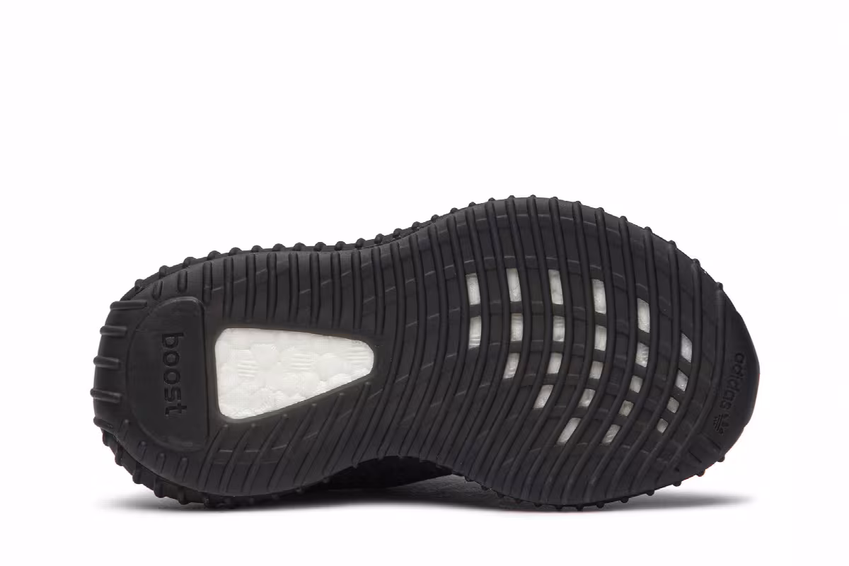 adidas Yeezy Boost 350 V2 Infant Black Non-Reflective, view 5