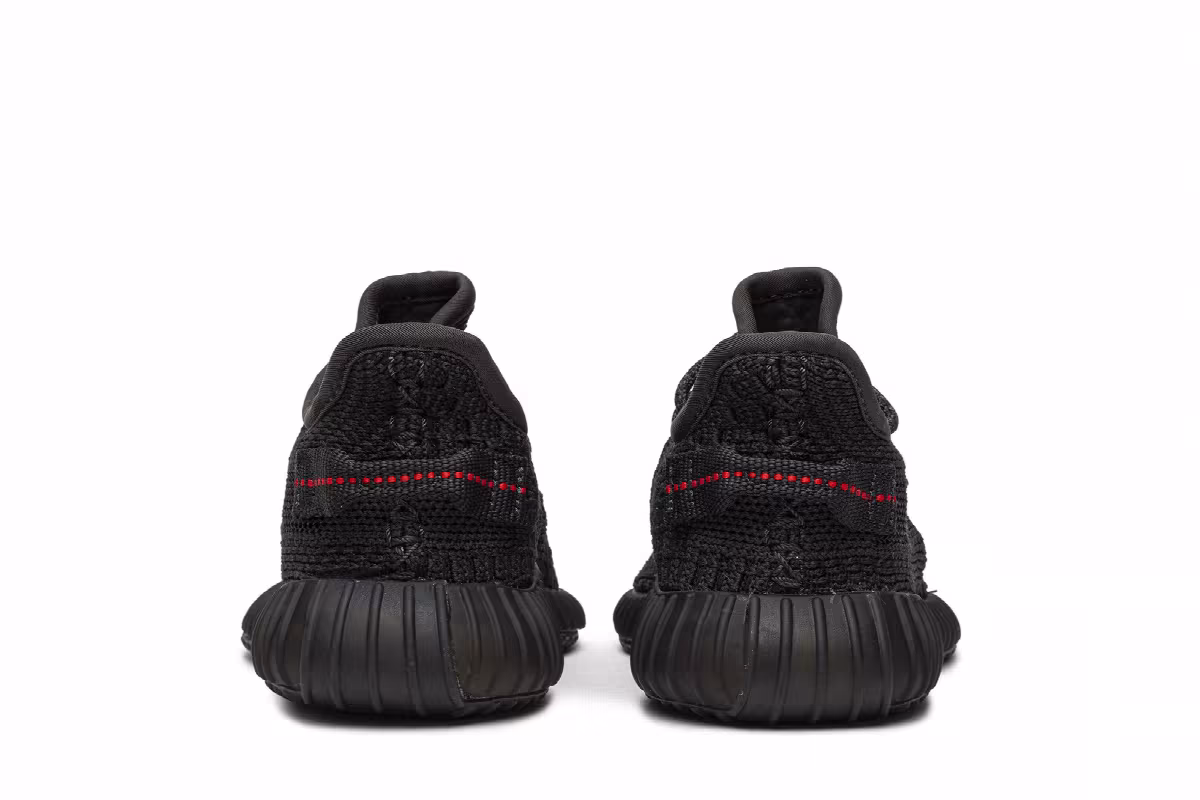 adidas Yeezy Boost 350 V2 Infant Black Non-Reflective, view 7