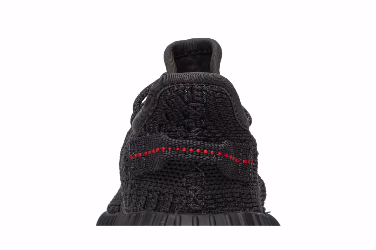 adidas Yeezy Boost 350 V2 Infant Black Non-Reflective, view 8