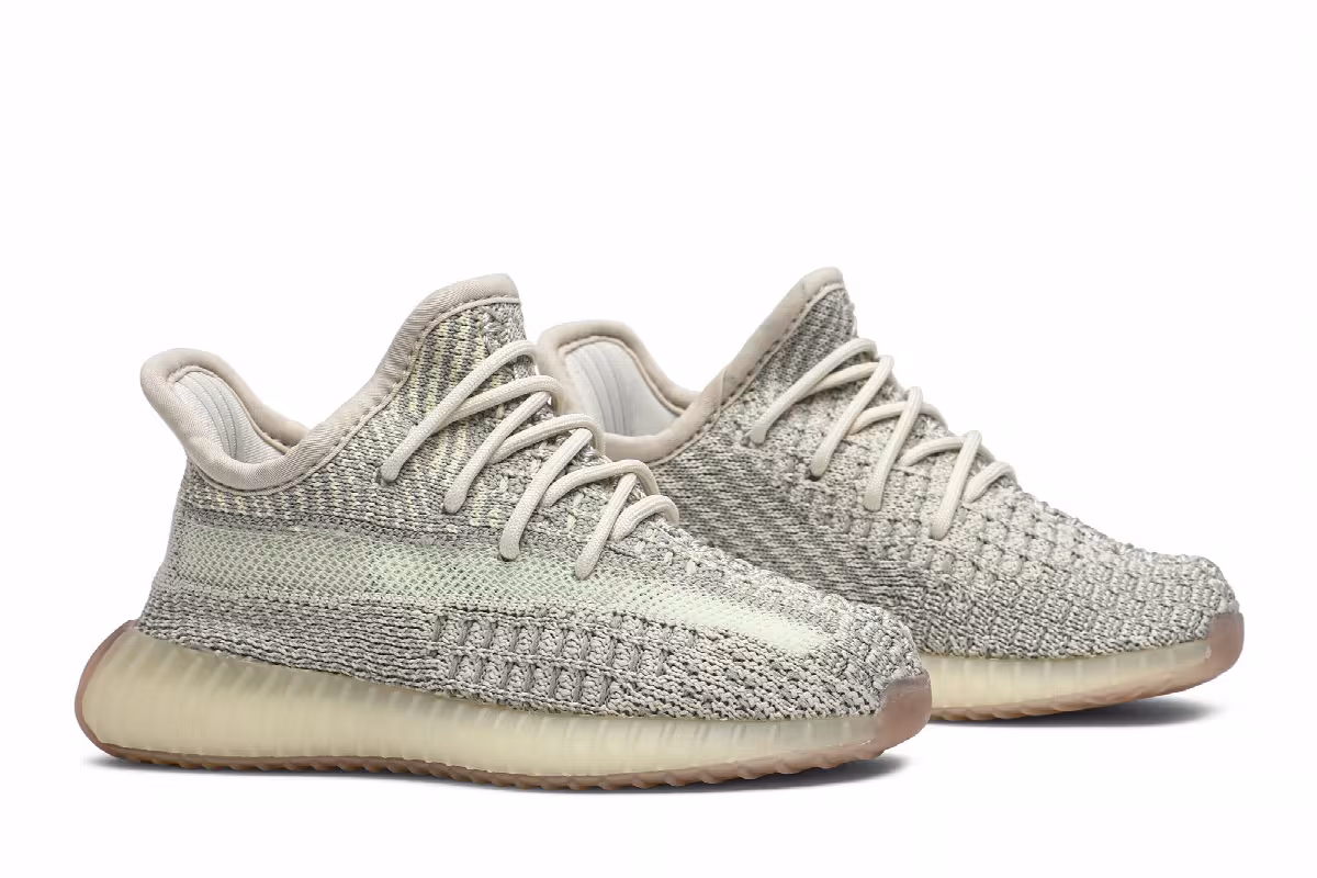 adidas Yeezy Boost 350 V2 Infant Citrin Non-Reflective, view 9