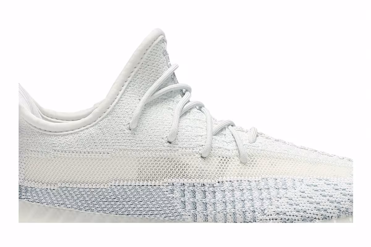 adidas Yeezy Boost 350 V2 Kids Cloud White Non-Reflective, view 3