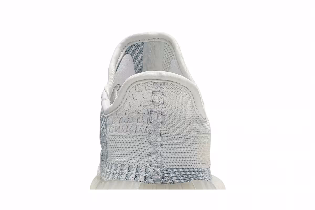 adidas Yeezy Boost 350 V2 Kids Cloud White Non-Reflective, view 8