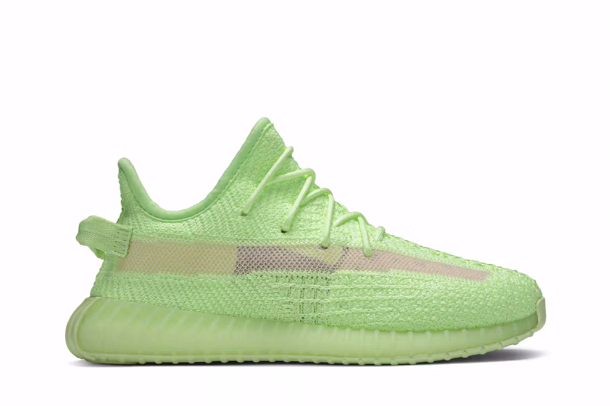 Adidas Yeezy Boost 350 V2 GID Kids Glow, view 2