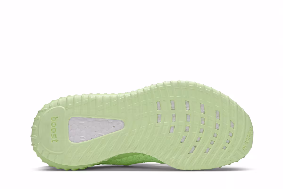 Adidas Yeezy Boost 350 V2 GID Kids Glow, view 5