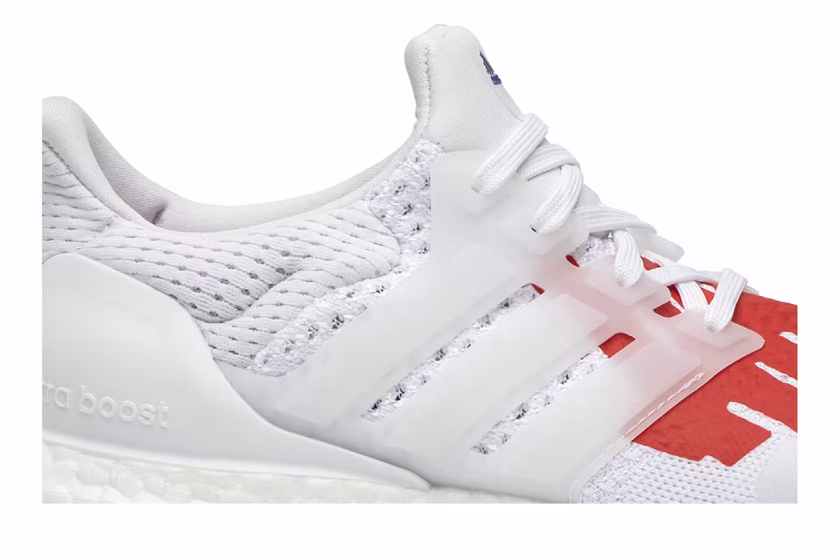 Undefeated x adidas UltraBoost 1.0 Stars and Stripes, view 3