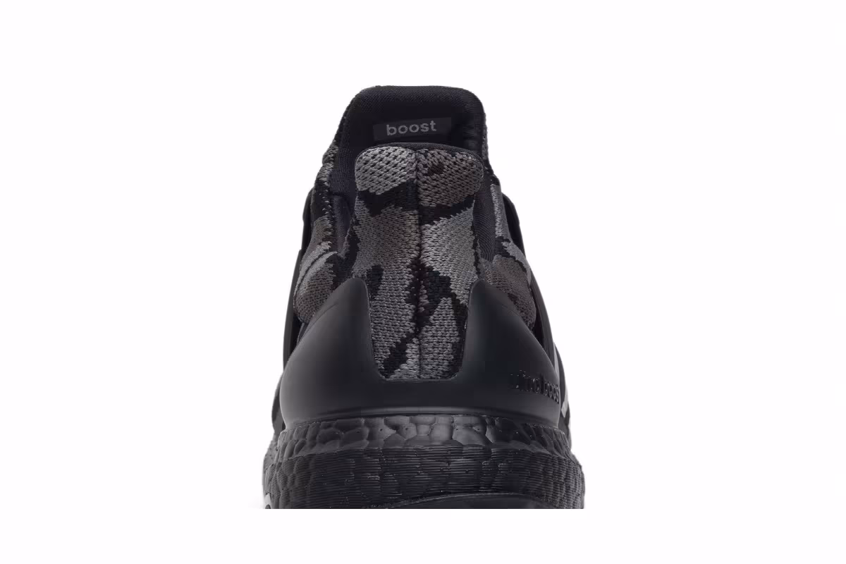 A Bathing Ape x adidas UltraBoost 4.0 Black Camo, view 8
