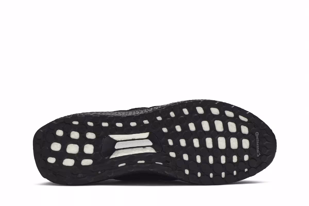 adidas Men's UltraBoost Leather Core Black, view 5