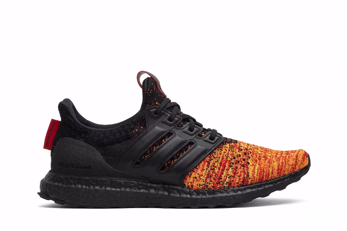 Game of Thrones x adidas UltraBoost 4.0 House Targaryen Dragons, view 2