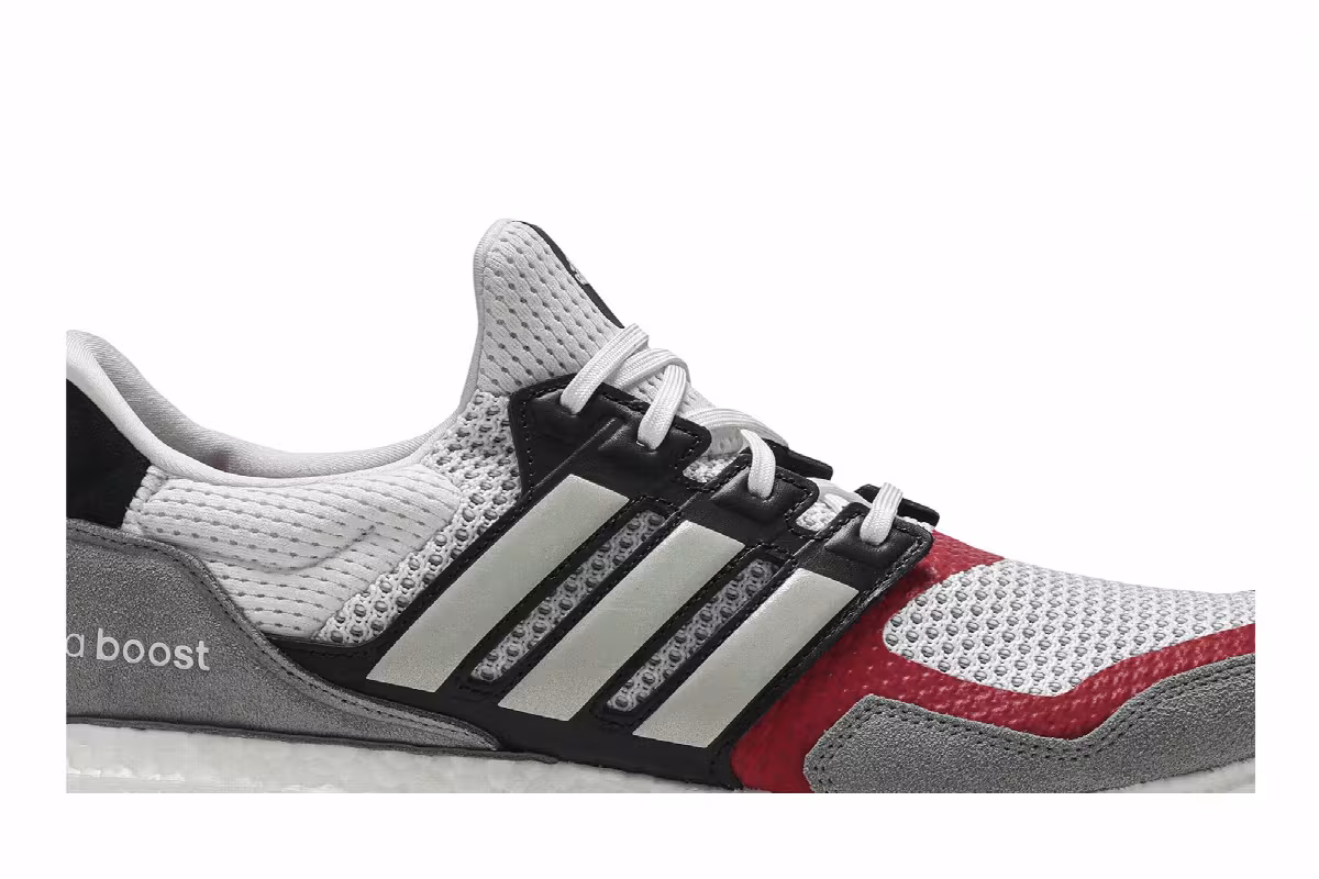 adidas UltraBoost 1.0 S&L Grey Scarlet, view 3