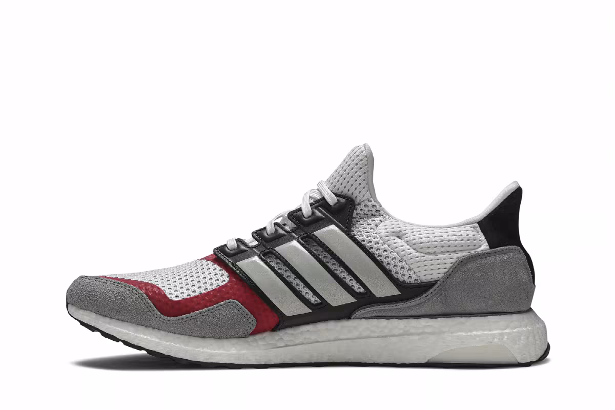 adidas UltraBoost 1.0 S&L Grey Scarlet, view 4