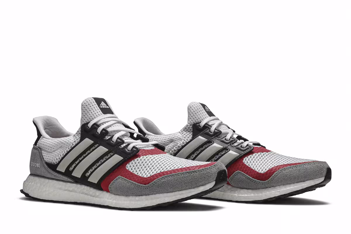 adidas UltraBoost 1.0 S&L Grey Scarlet, view 9