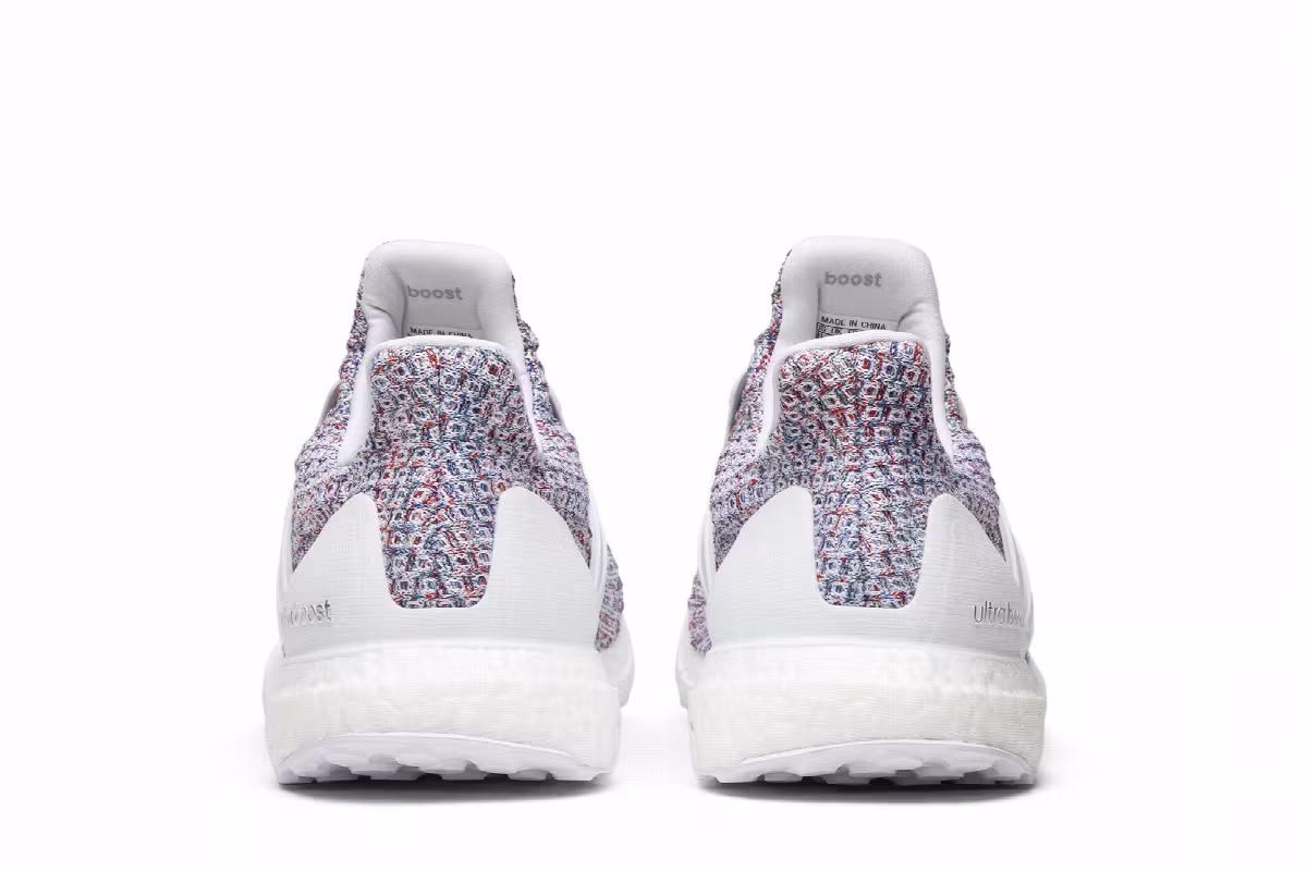 adidas UltraBoost 4.0 White Multicolor, view 7