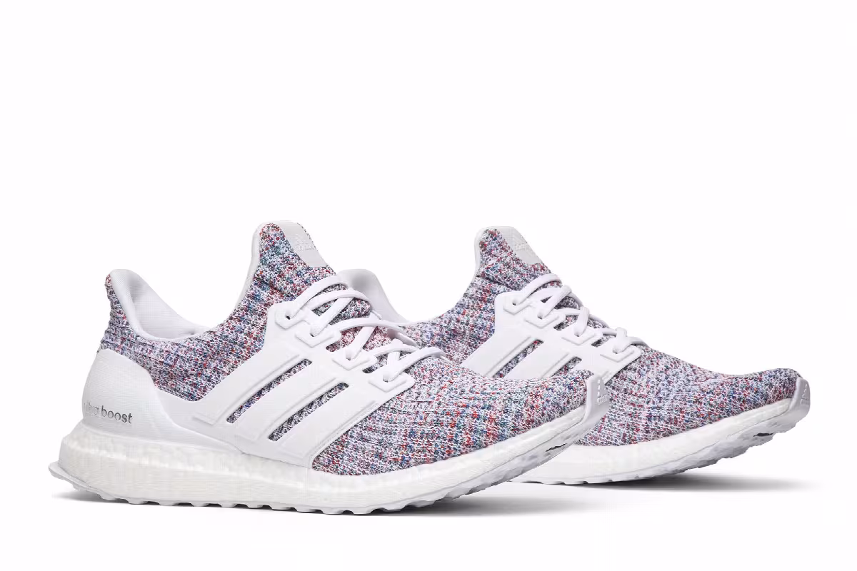 adidas UltraBoost 4.0 White Multicolor, view 9
