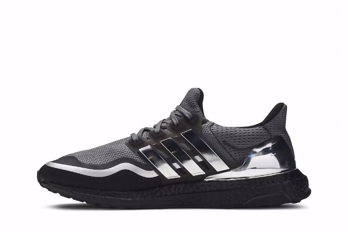 adidas UltraBoost Silver Metallic, view 4