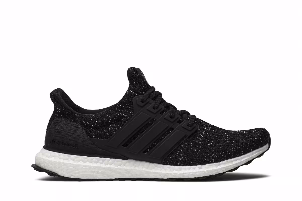 adidas UltraBoost 4.0 Black White Speckle, view 2