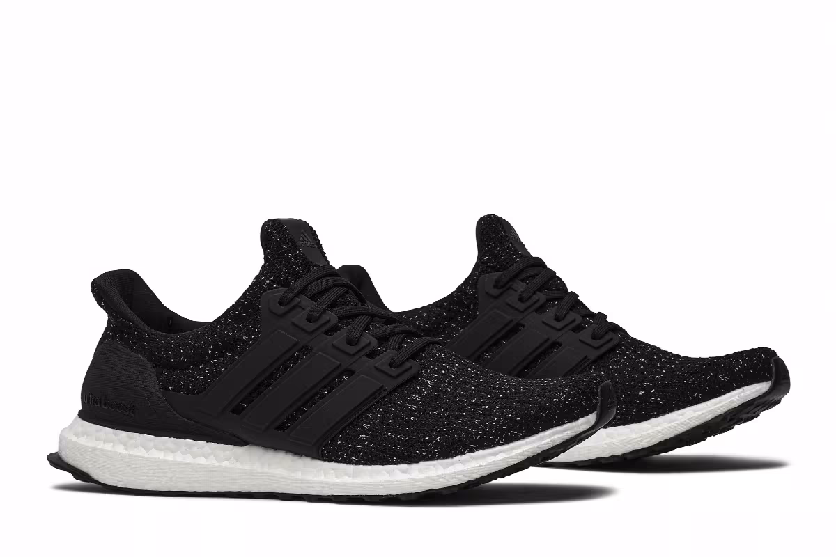 adidas UltraBoost 4.0 Black White Speckle, view 9