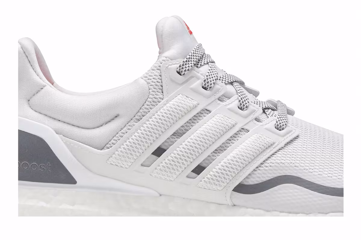 adidas UltraBoost Reflective Crystal White, view 3