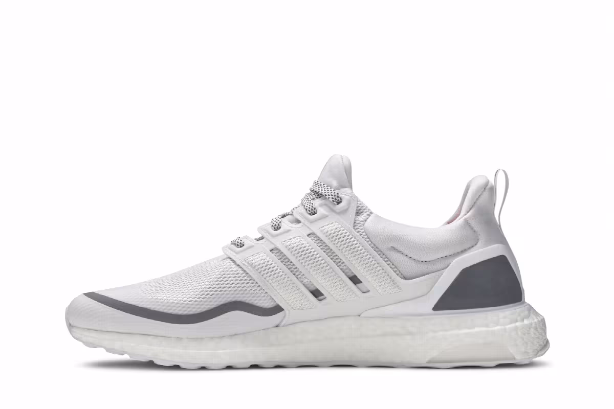 adidas UltraBoost Reflective Crystal White, view 4