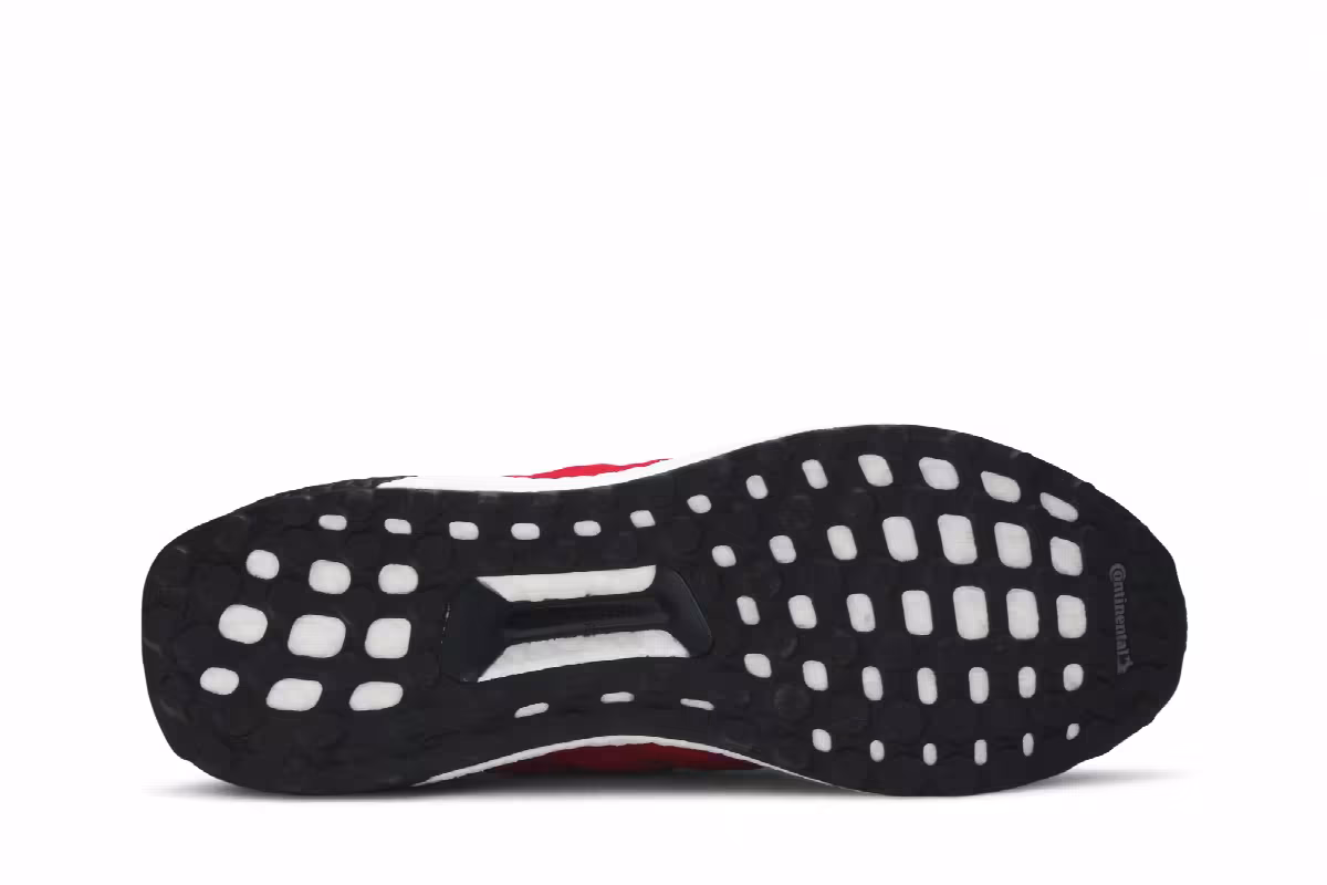 adidas UltraBoost 4.0 White Scarlet, view 5