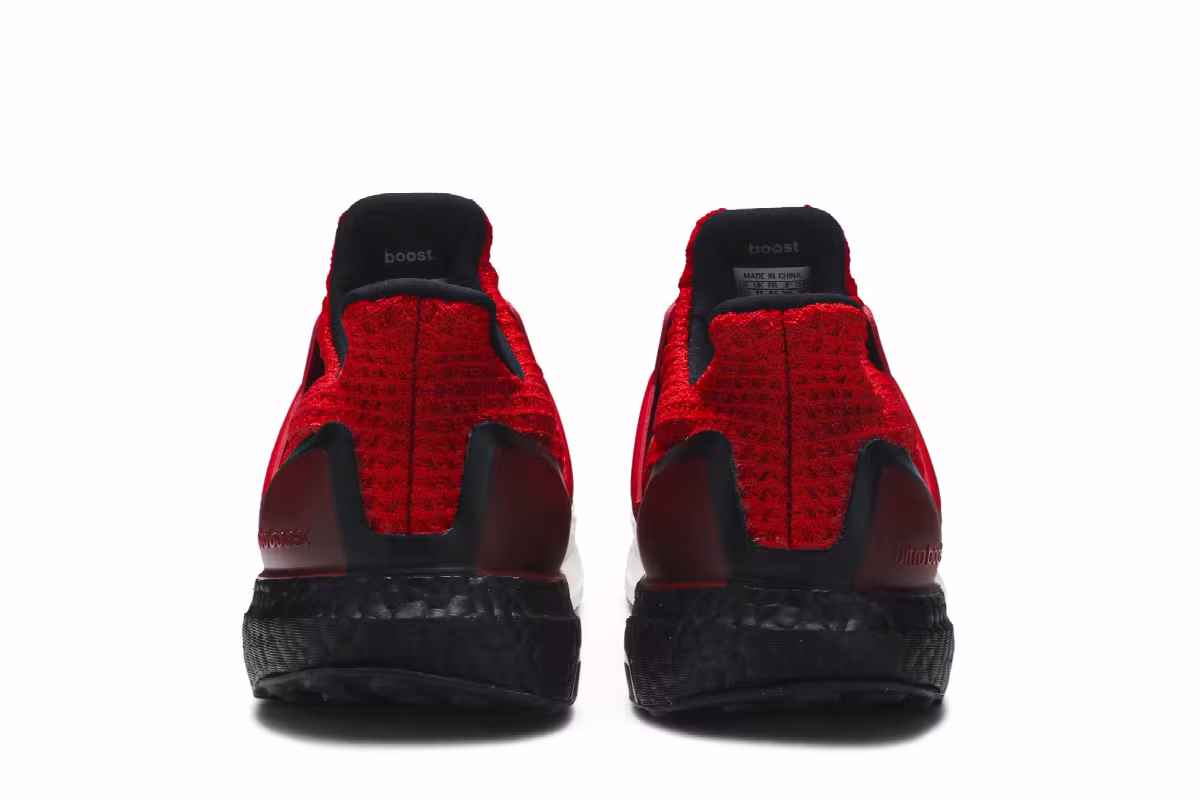 adidas UltraBoost 4.0 White Scarlet, view 7