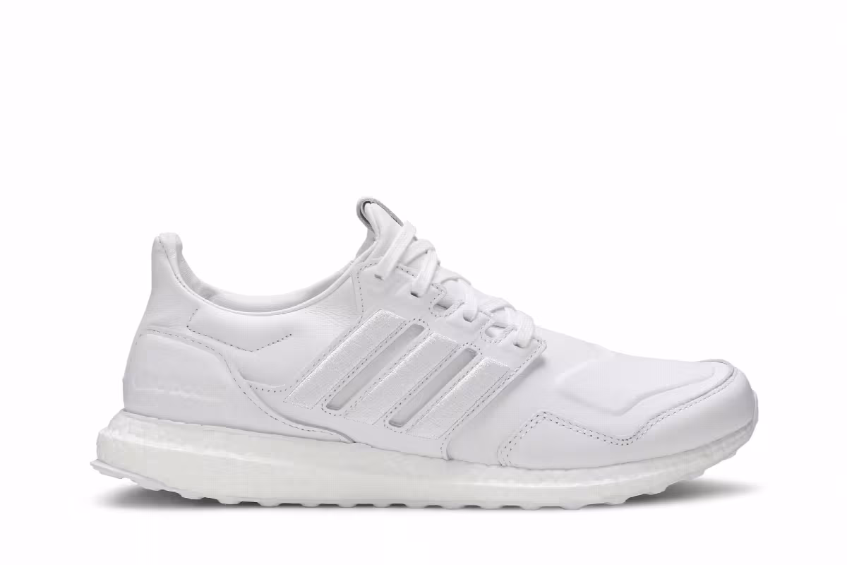 adidas UltraBoost Leather Cloud White, view 2