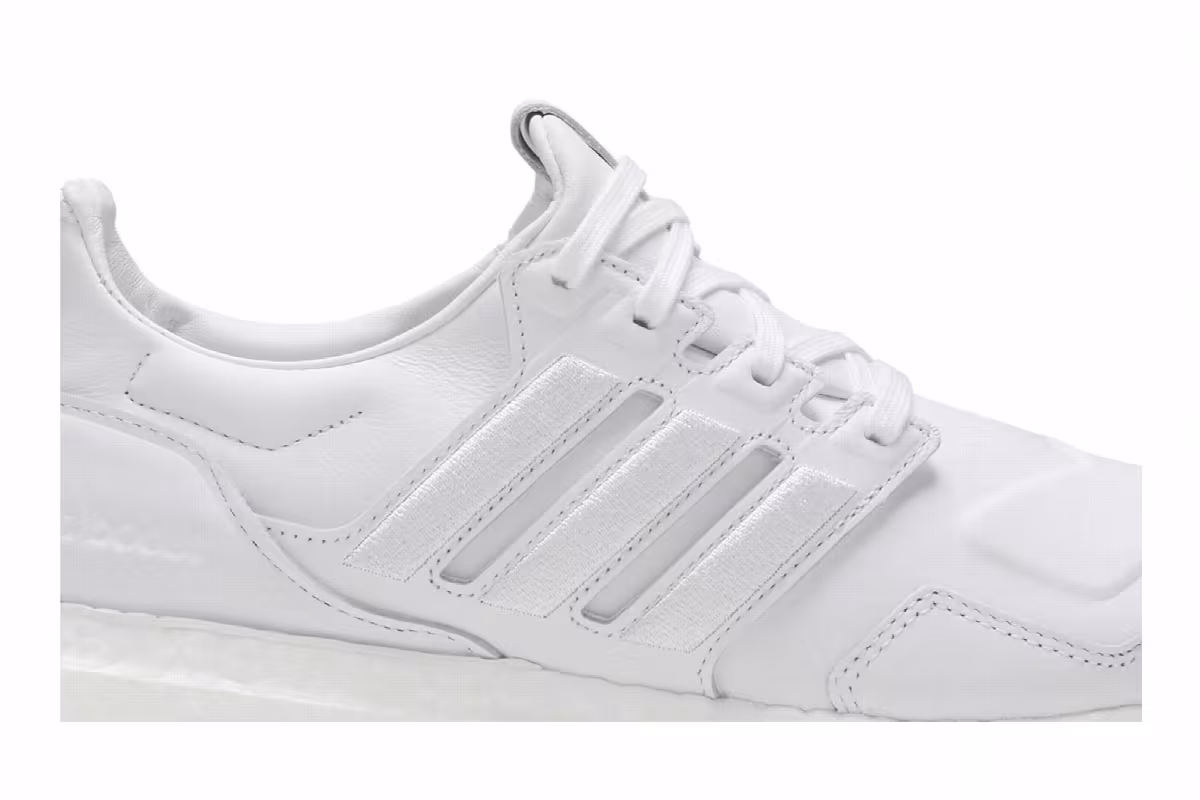 adidas UltraBoost Leather Cloud White, view 3