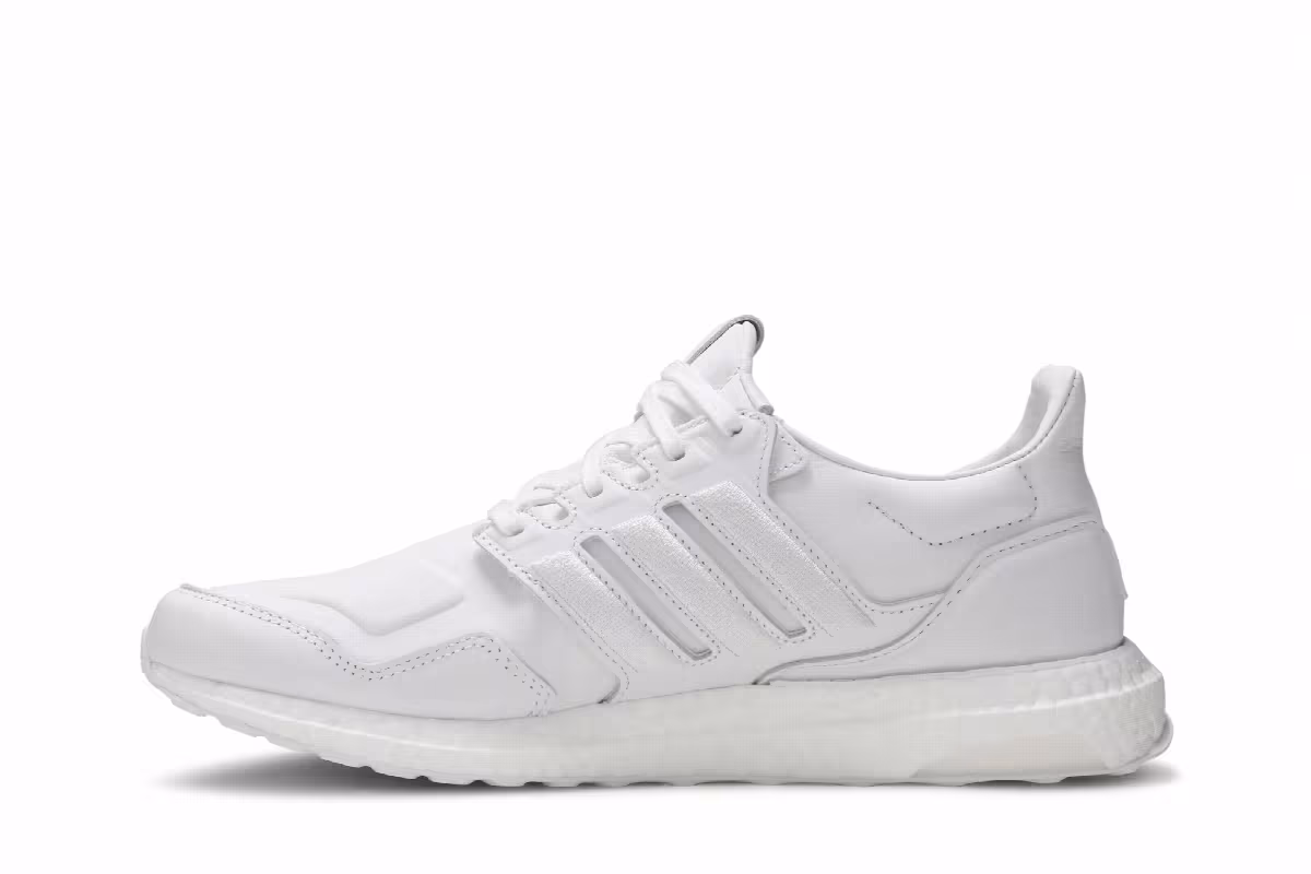 adidas UltraBoost Leather Cloud White, view 4