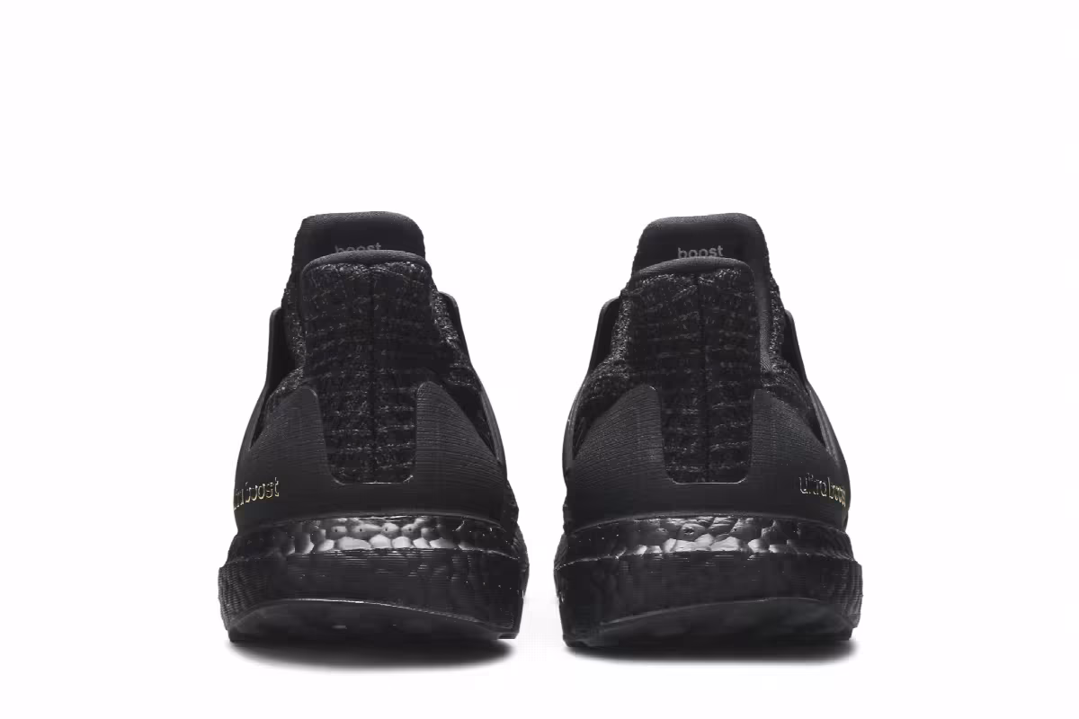 Adidas Women's UltraBoost 4.0 Triple Black Gold, view 7
