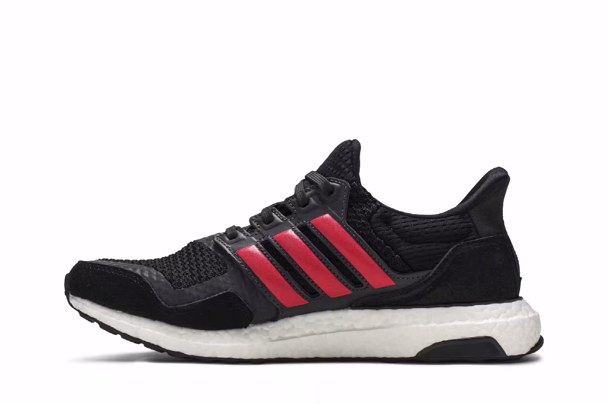 Adidas Women's UltraBoost S&L Black Energy Pink, view 4
