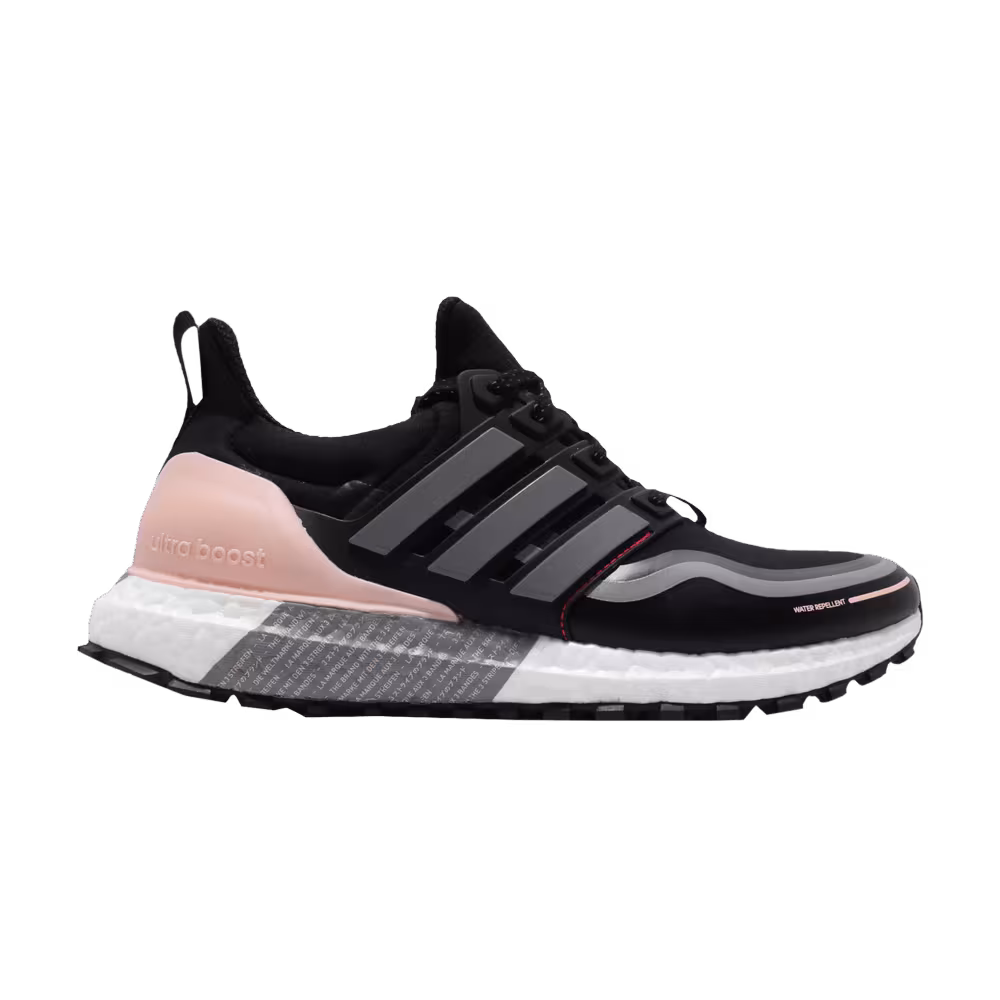 Adidas Women's UltraBoost Guard Black Grey Pink