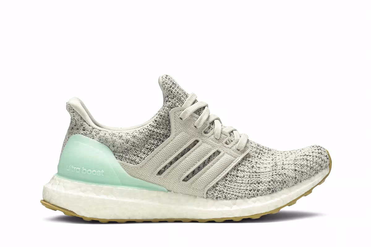 Adidas Women's UltraBoost 4.0 Carbon Mint, view 2