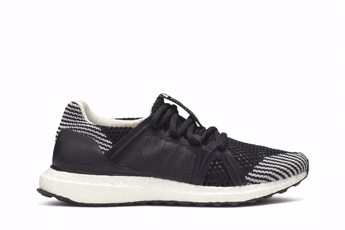 Stella McCartney x adidas Women's UltraBoost Black Granite, view 2