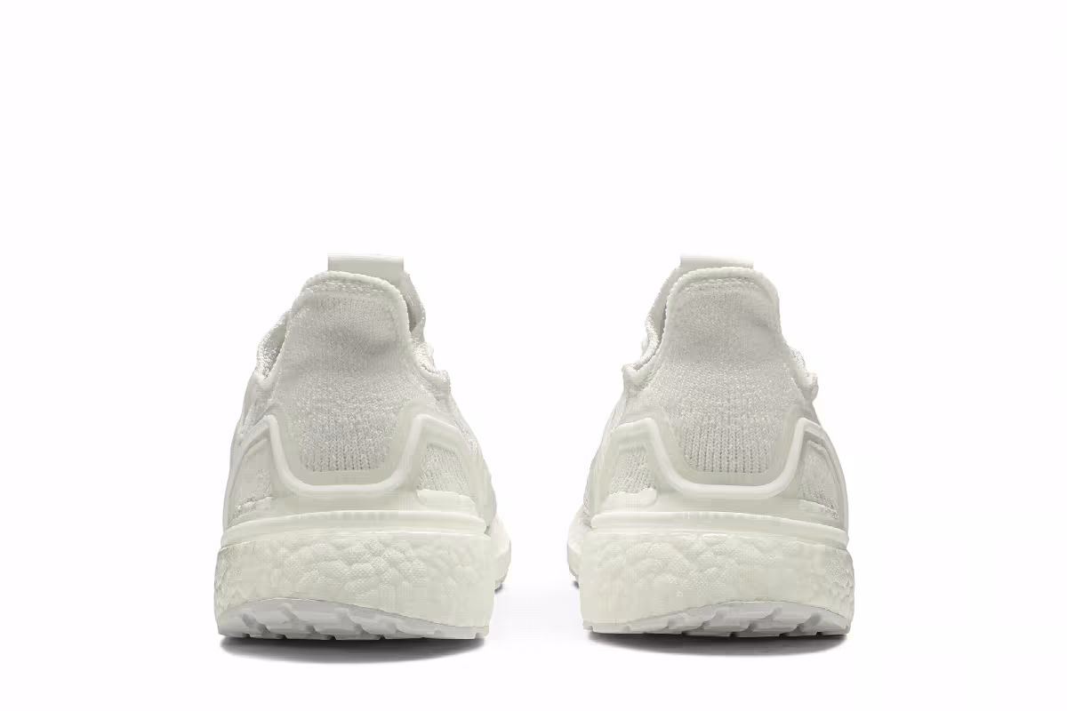 adidas UltraBoost 19 Triple White, view 7