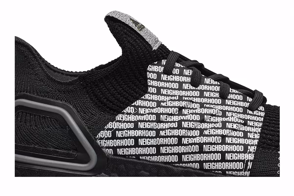 NEIGHBORHOOD x adidas UltraBoost 19 NBHD, view 3