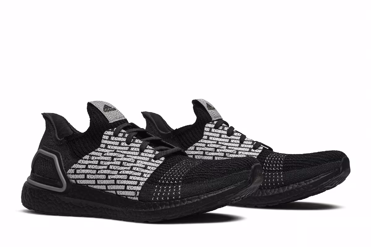 NEIGHBORHOOD x adidas UltraBoost 19 NBHD, view 9