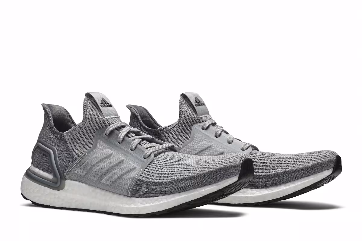 adidas UltraBoost 19 Triple Grey, view 9