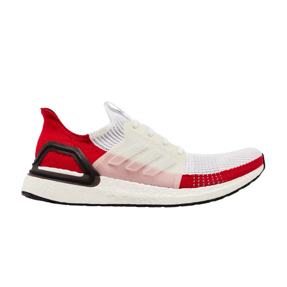 adidas UltraBoost 19 White Scarlet