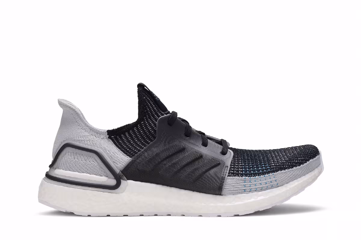 adidas UltraBoost 19 Grey Cyan, view 2