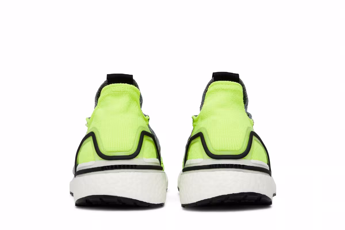 Adidas UltraBoost 19 Grey Yellow, view 7