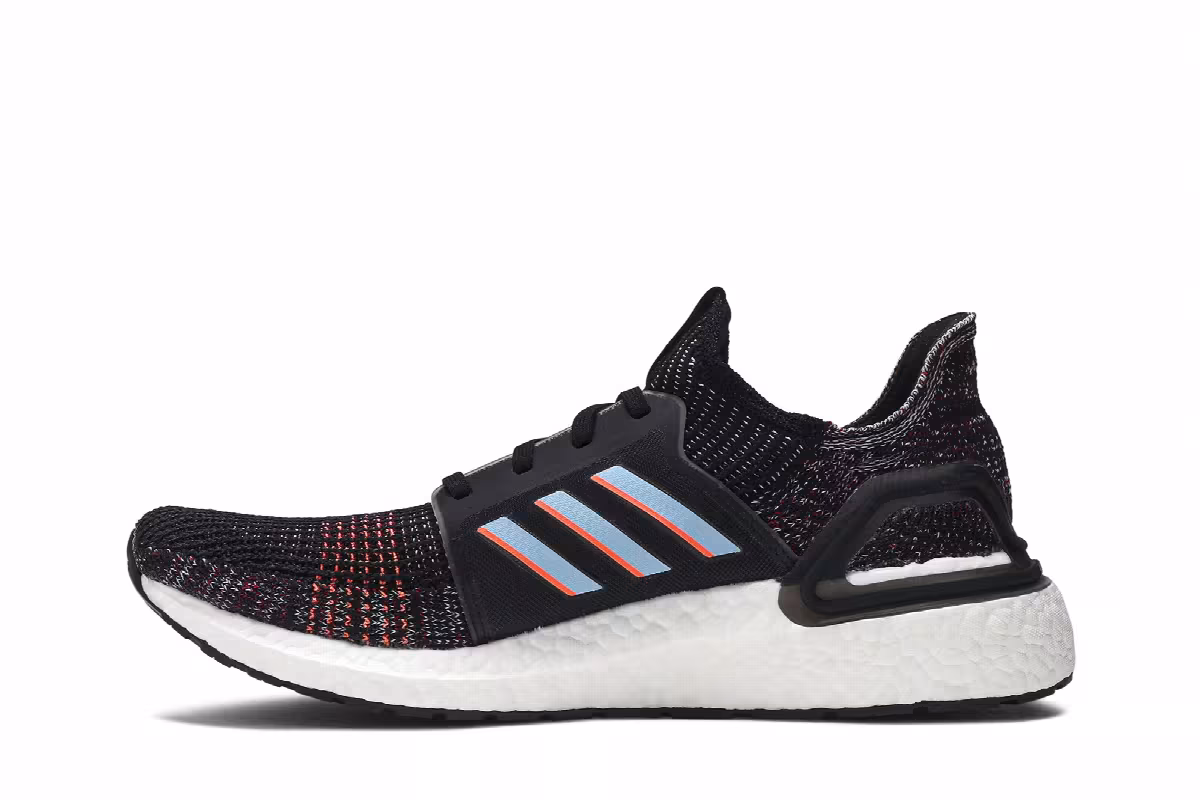 Adidas UltraBoost 2019 Black Glow Blue, view 4